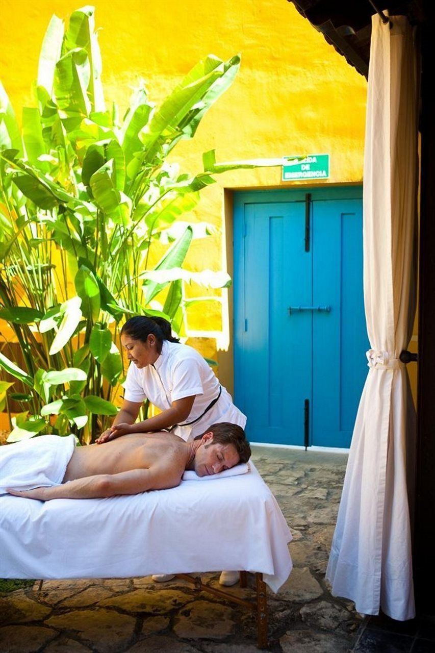 Hacienda Campeche Hotel Bagian luar foto