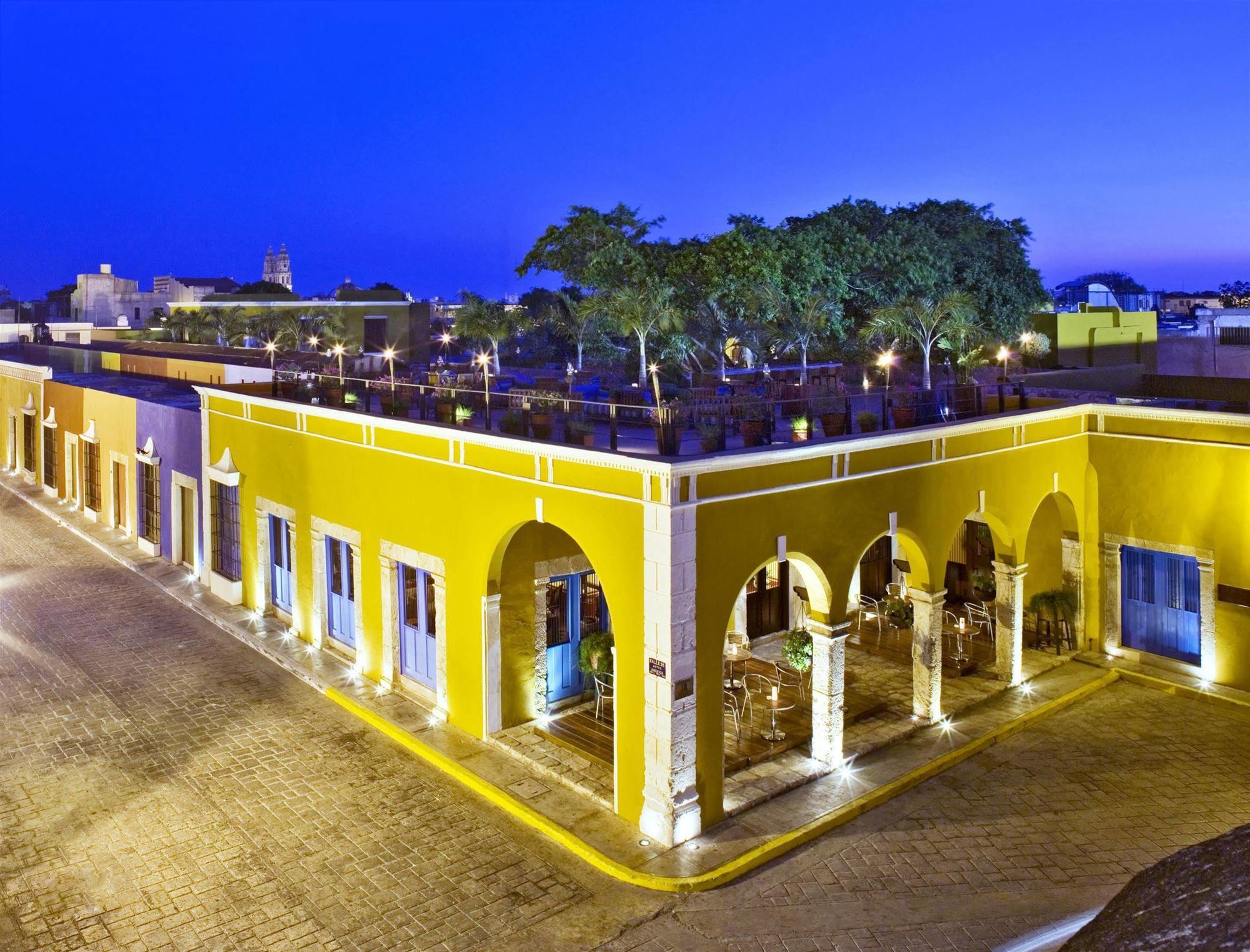 Hacienda Campeche Hotel Bagian luar foto