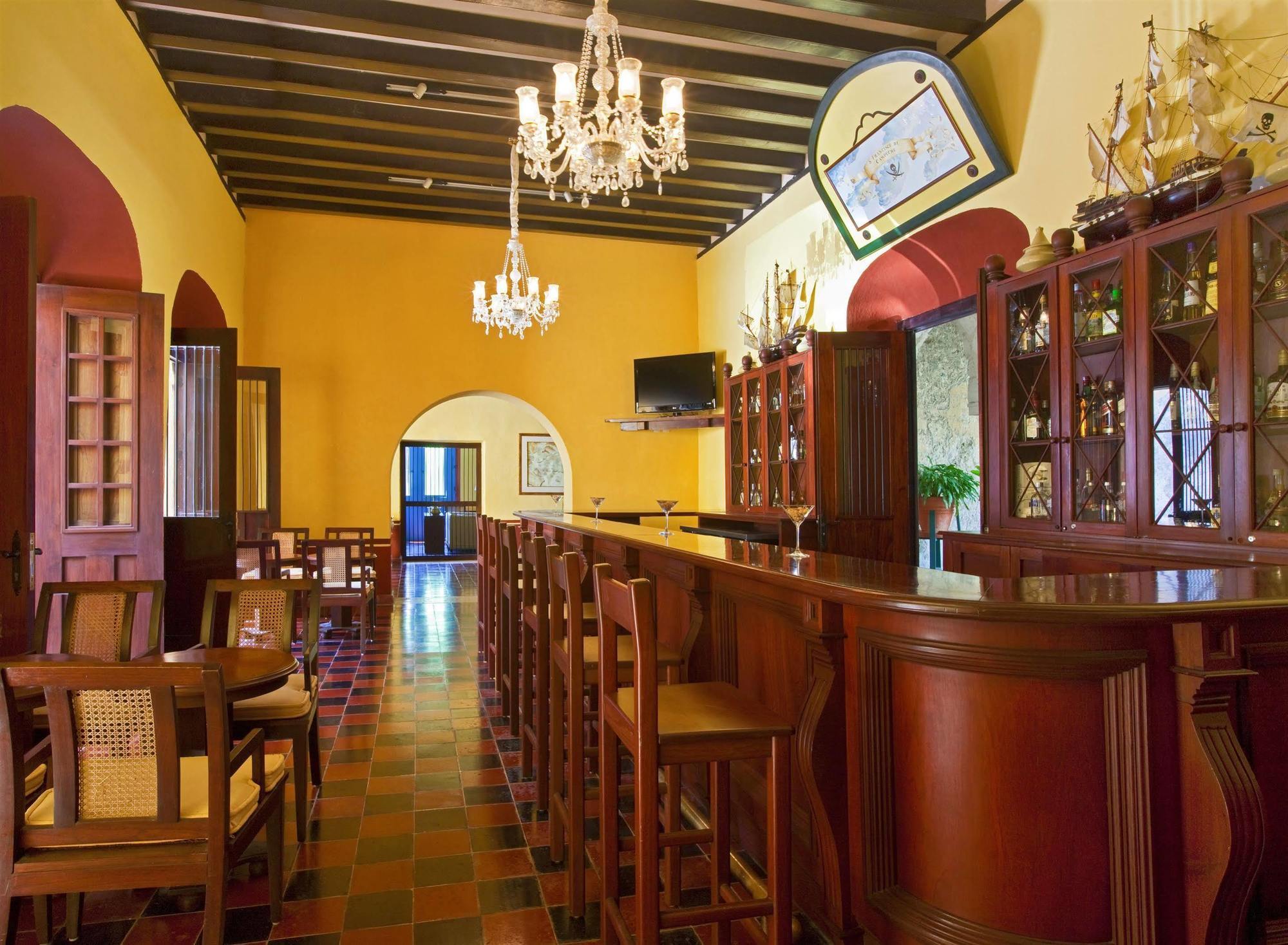 Hacienda Campeche Hotel Restoran foto