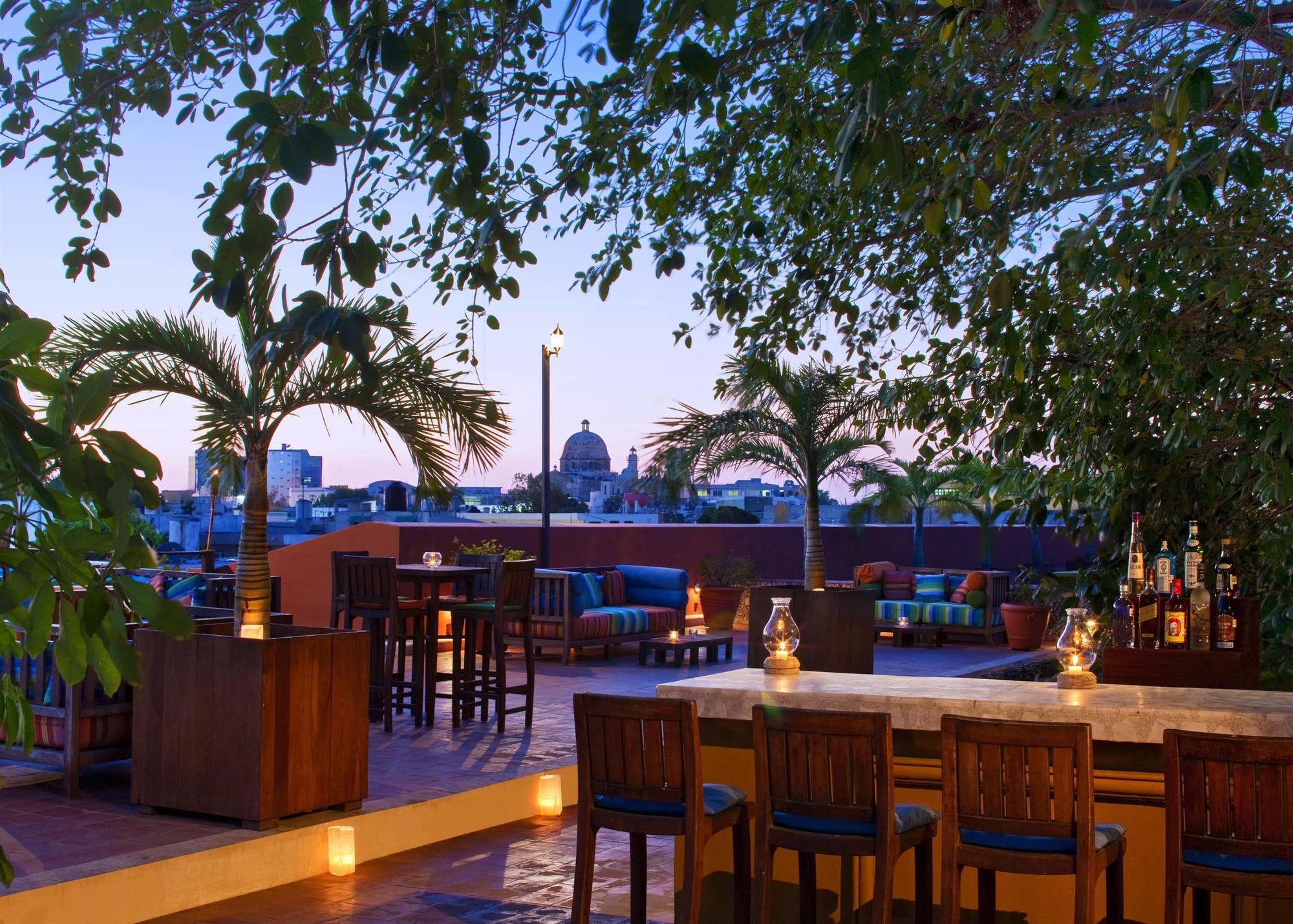 Hacienda Campeche Hotel Restoran foto