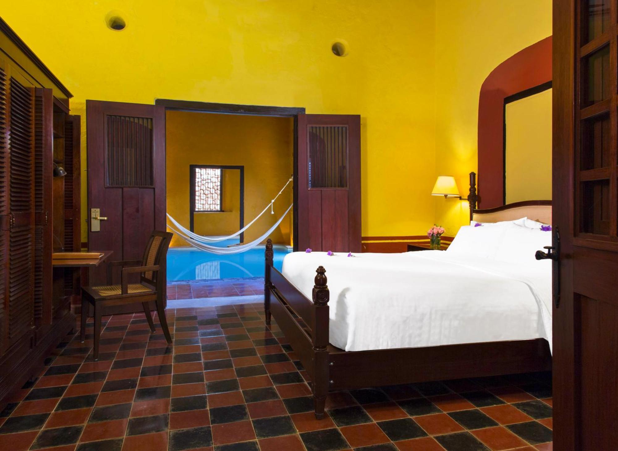 Hacienda Campeche Hotel Bagian luar foto